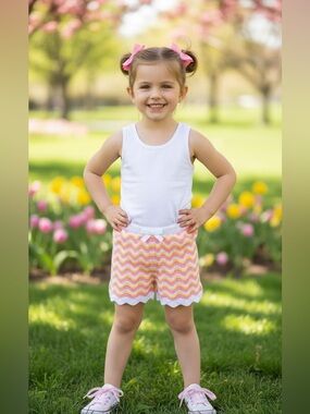 Janie and Jack Crochet Court Short